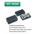 Cat5E Color Negro Krone IDC Caja de conexión no blindada